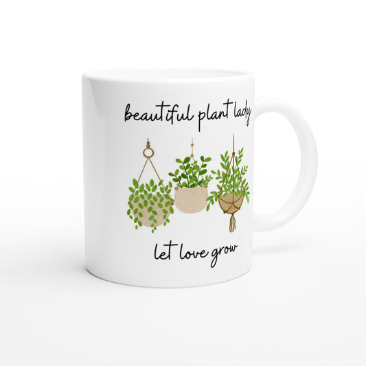 plant lady mug.