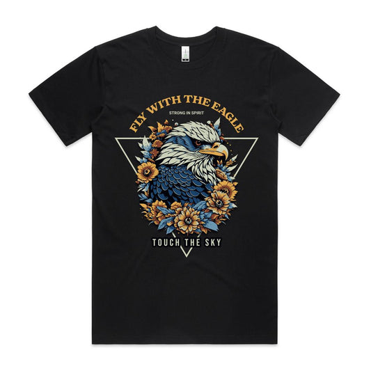 Eagle Tshirt, Organic Cotton Graphic Tee