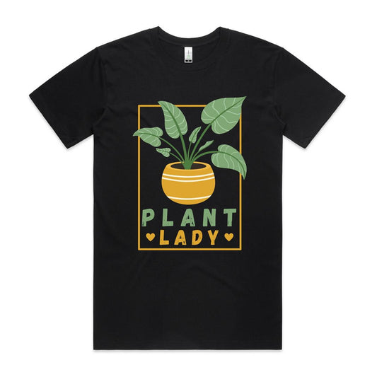 Plant Lady Tshirt, plant lover gift, organic cotton.