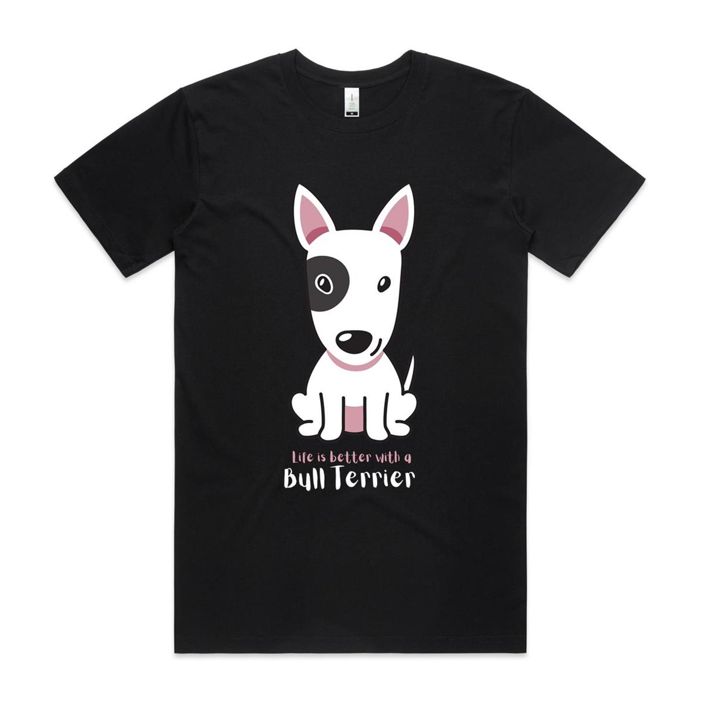 Terrier Tshirt, Organic Cotton Graphic Tee