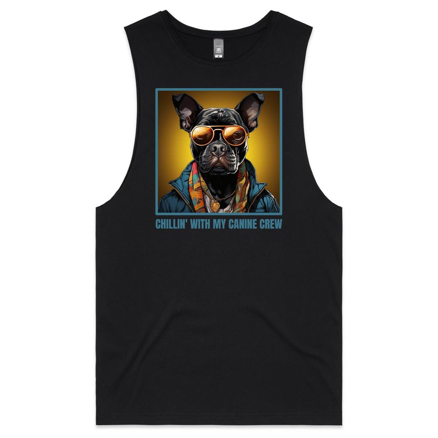 Dog Tank Top, Muscle Tee