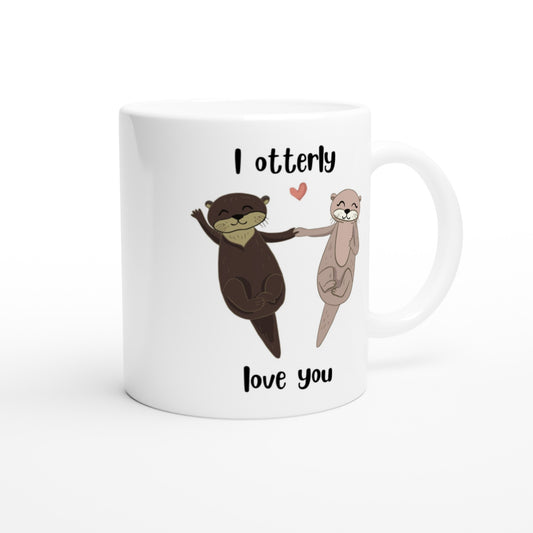 A gift of love: "I otterly love you" mug.