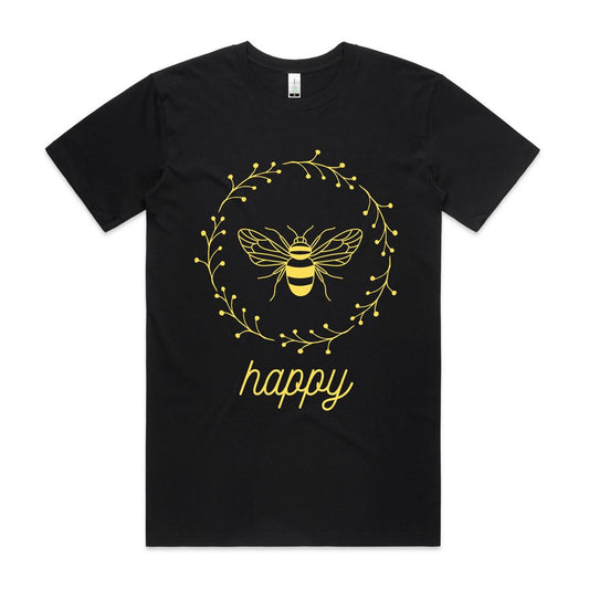 Bee Tshirt, Organic Cotton Graphic Tee.