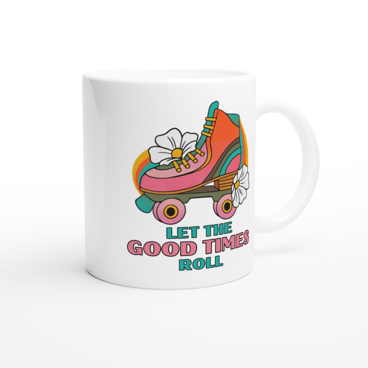 Roller Skating Mug.