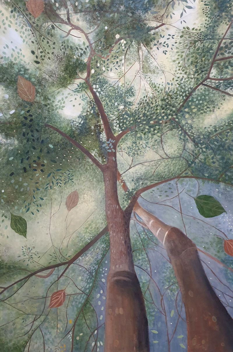Entwined. Original Art by Australian artist Libby Mills