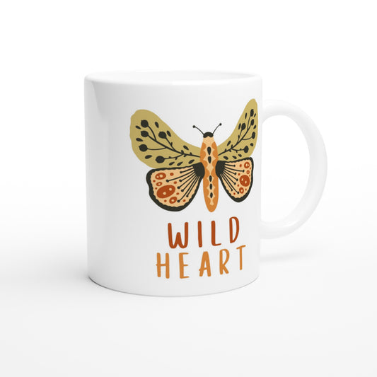butterfly mug, wild heart.