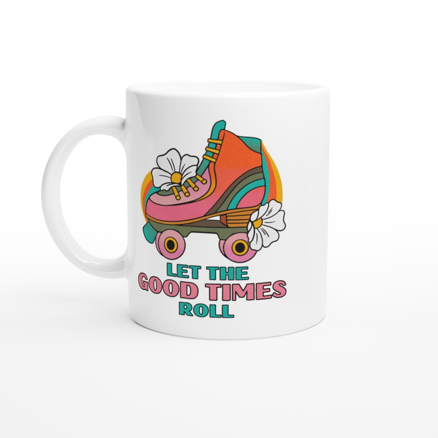roller skating gift, coffee mug.