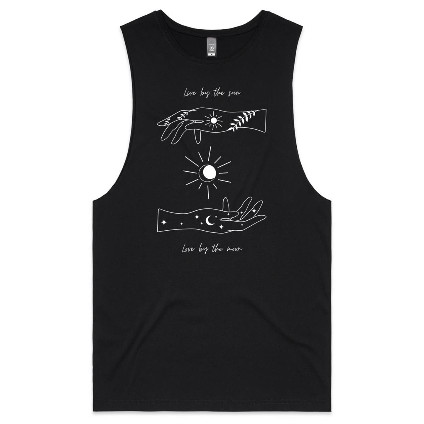 Sun & Moon Tank Top, Muscle Tee