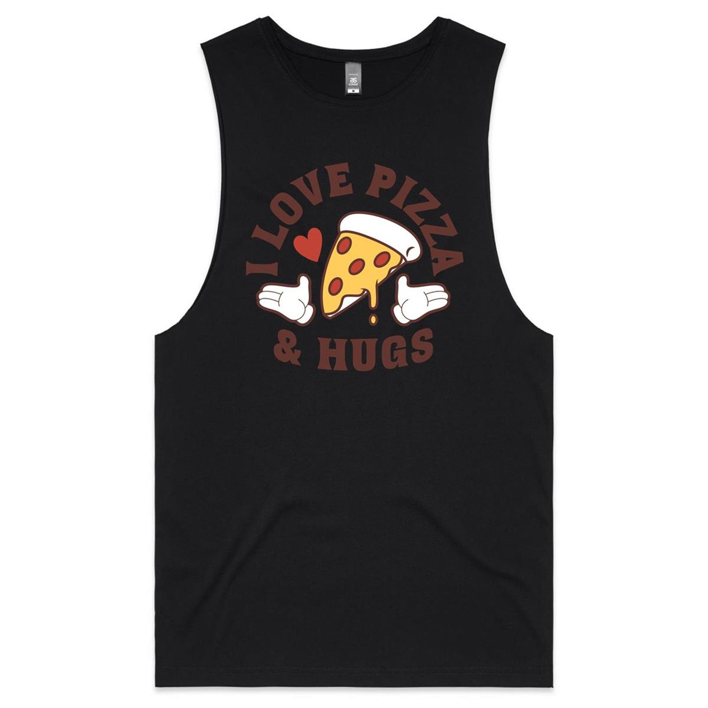 Pizza Muscle Tee, Tank Tops