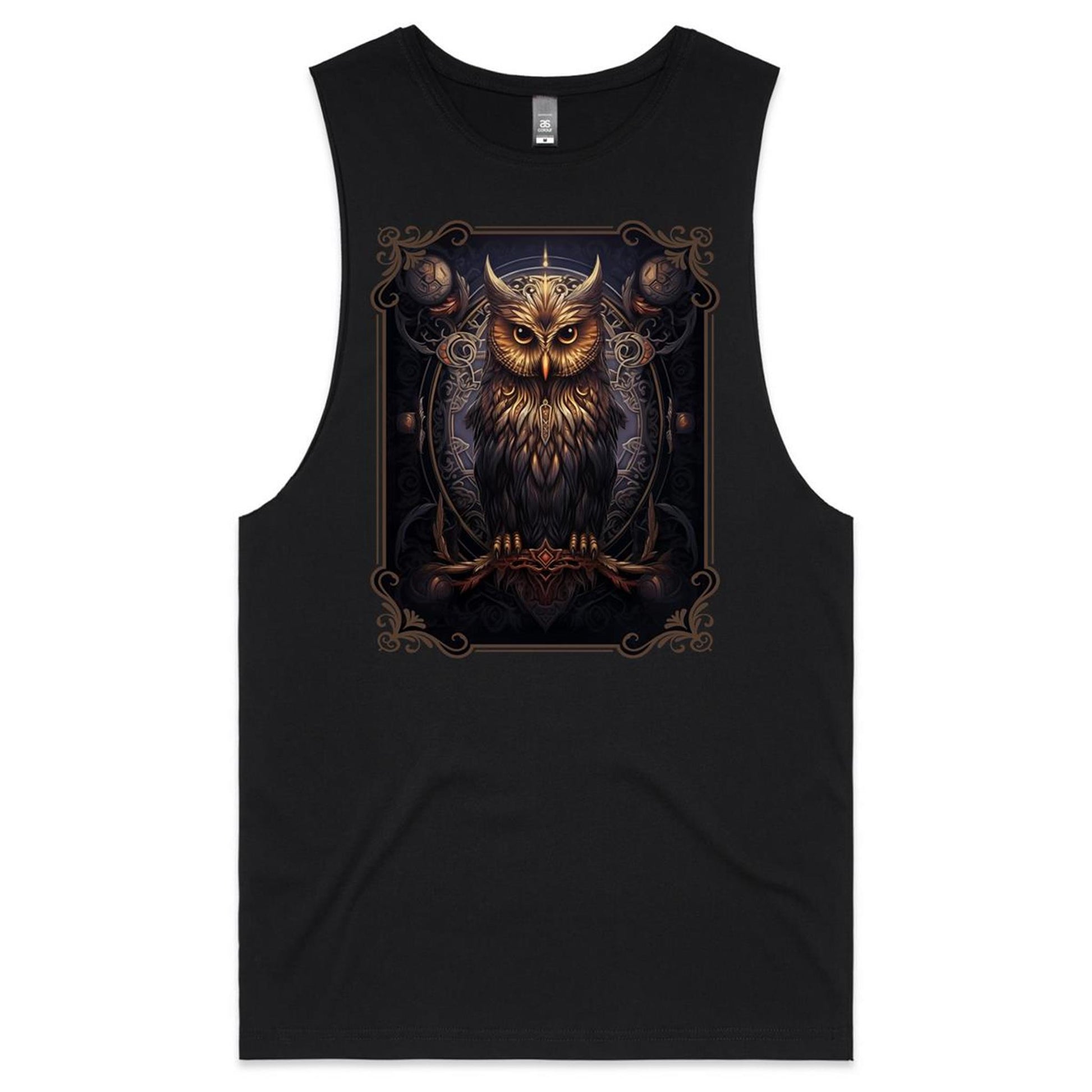 Owl muscle Tshirt.