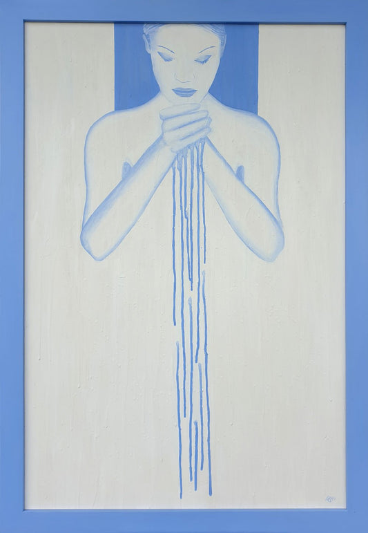 Flow, a figurative artwork inspired by water.