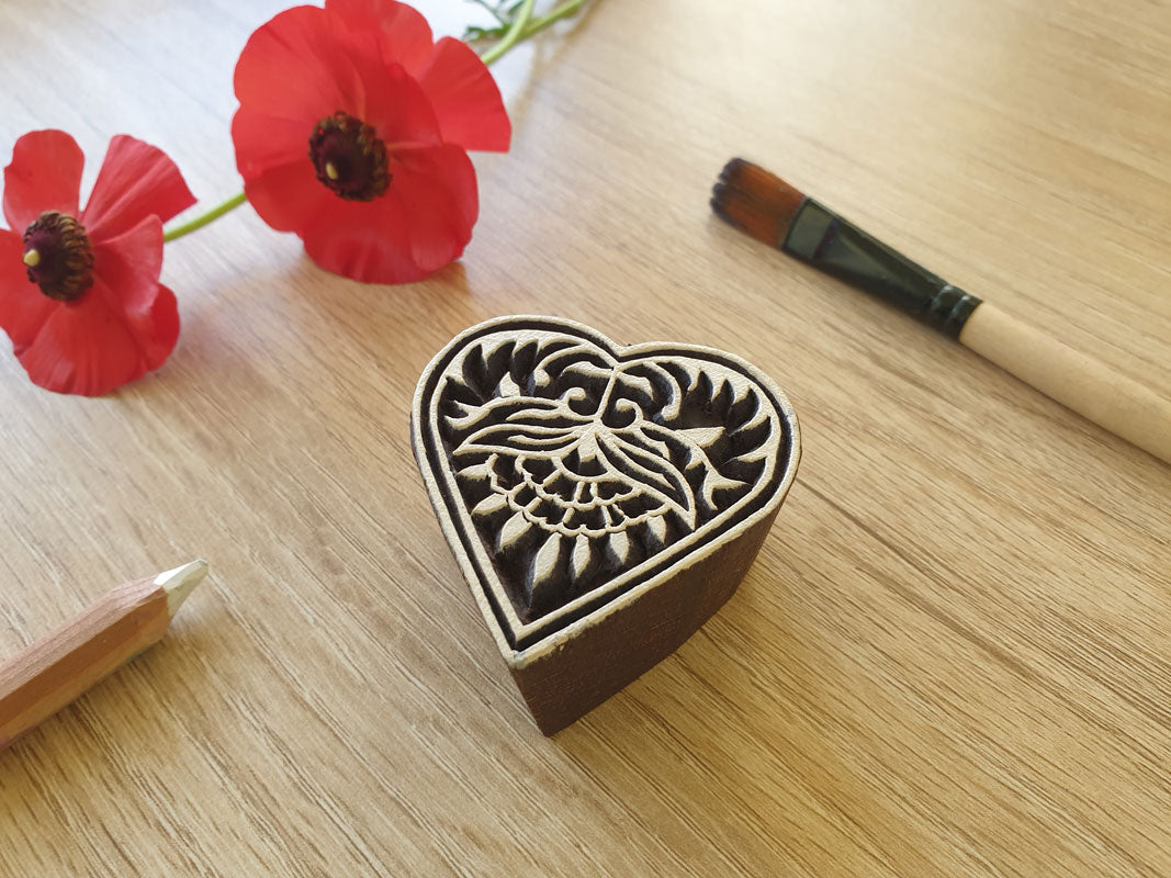 heart stamp wood small.