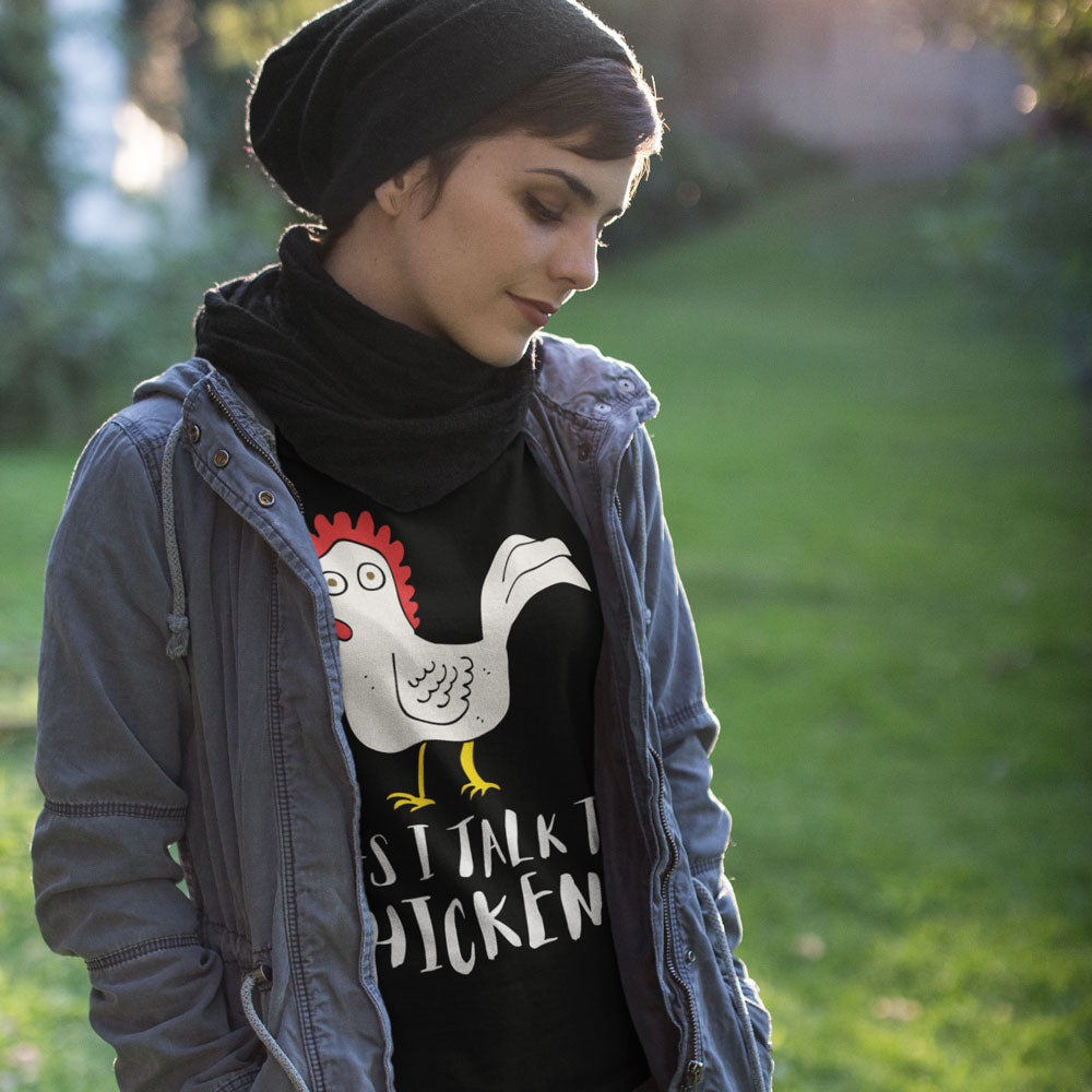 ladies chicken tshirt