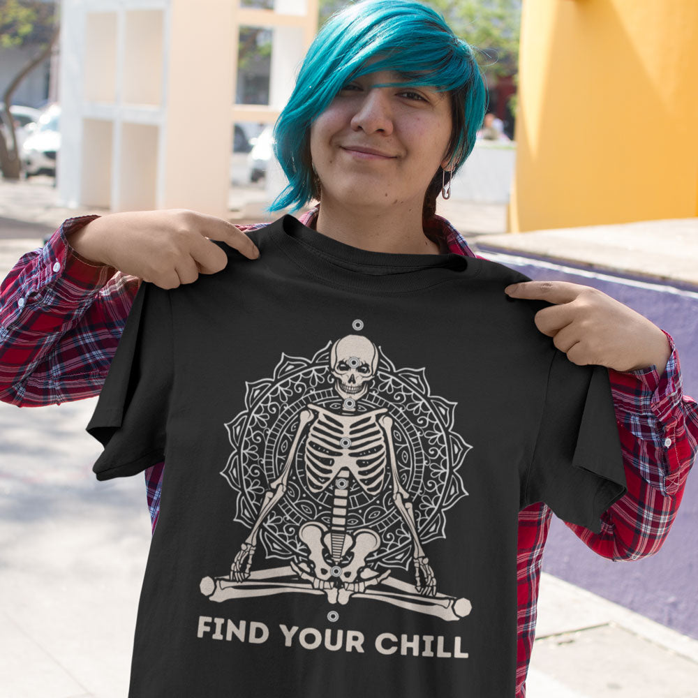 womens graphic tee - skeleton