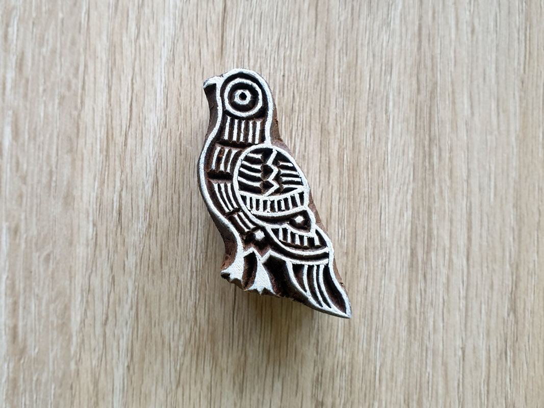 Bird Stamp, Birdie Printing Block