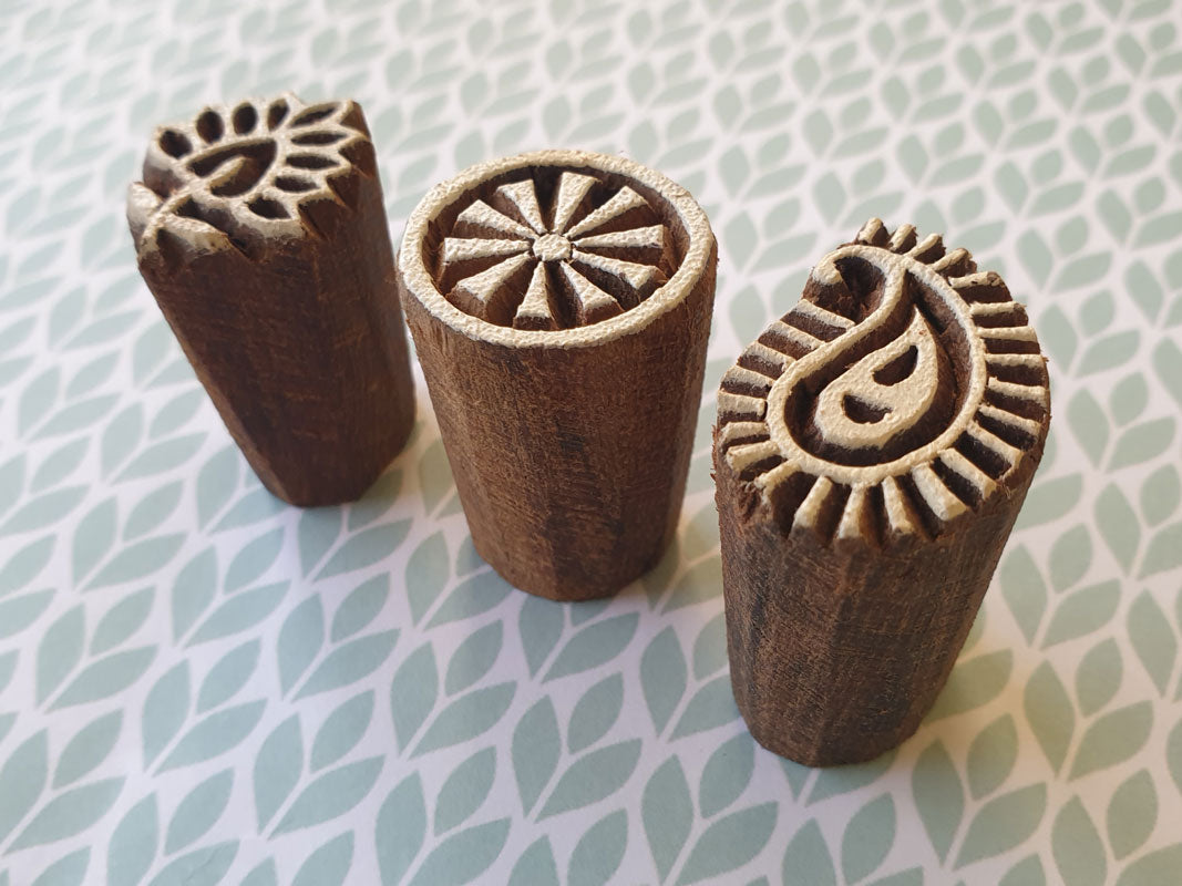 wood stamp set.