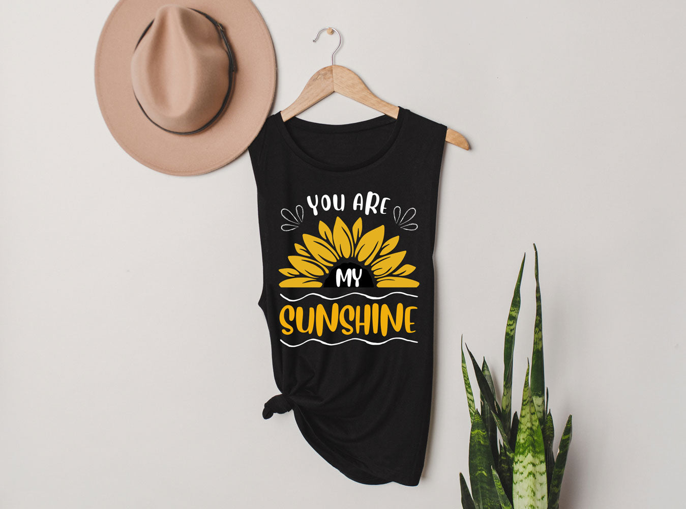 You are my sunshine tank top.